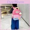 Kids Cartoon School Backpack With Nylon Material For Preschool Learning And Play