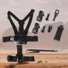 For GoPro Hero 12/11/10 Chest Harness Mount with J Hook Camera Fixation Mounts Cameras Bracket Holder Action Cameras Accessories