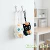 New Sale *New Sale Creative Cartoon Plush Black White Cat Doll Pendant Car Keyring Backapck Hangings Decoration Gifts