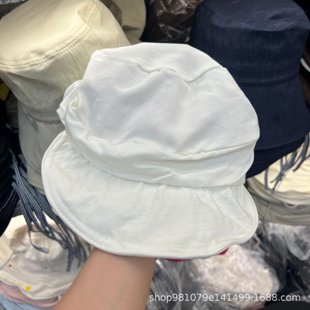 Retro Pleated Beret Women's Light and Breathable Versatile Face Small Sunshade Sun Protection Painter Cap