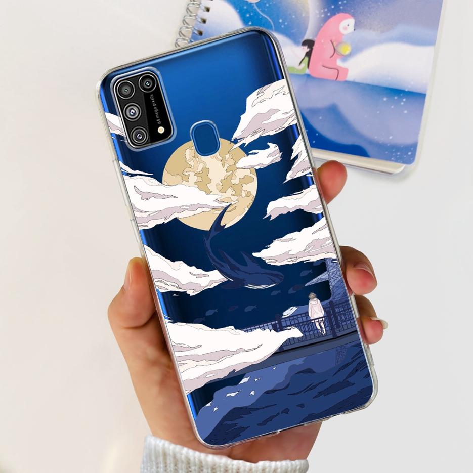 For Samsung Galaxy M31 Case SM-M315F Colorful Painted Cover Soft Slim Phone Case For Samsung M31 Prime M 31 s Galaxy M31s Fundas