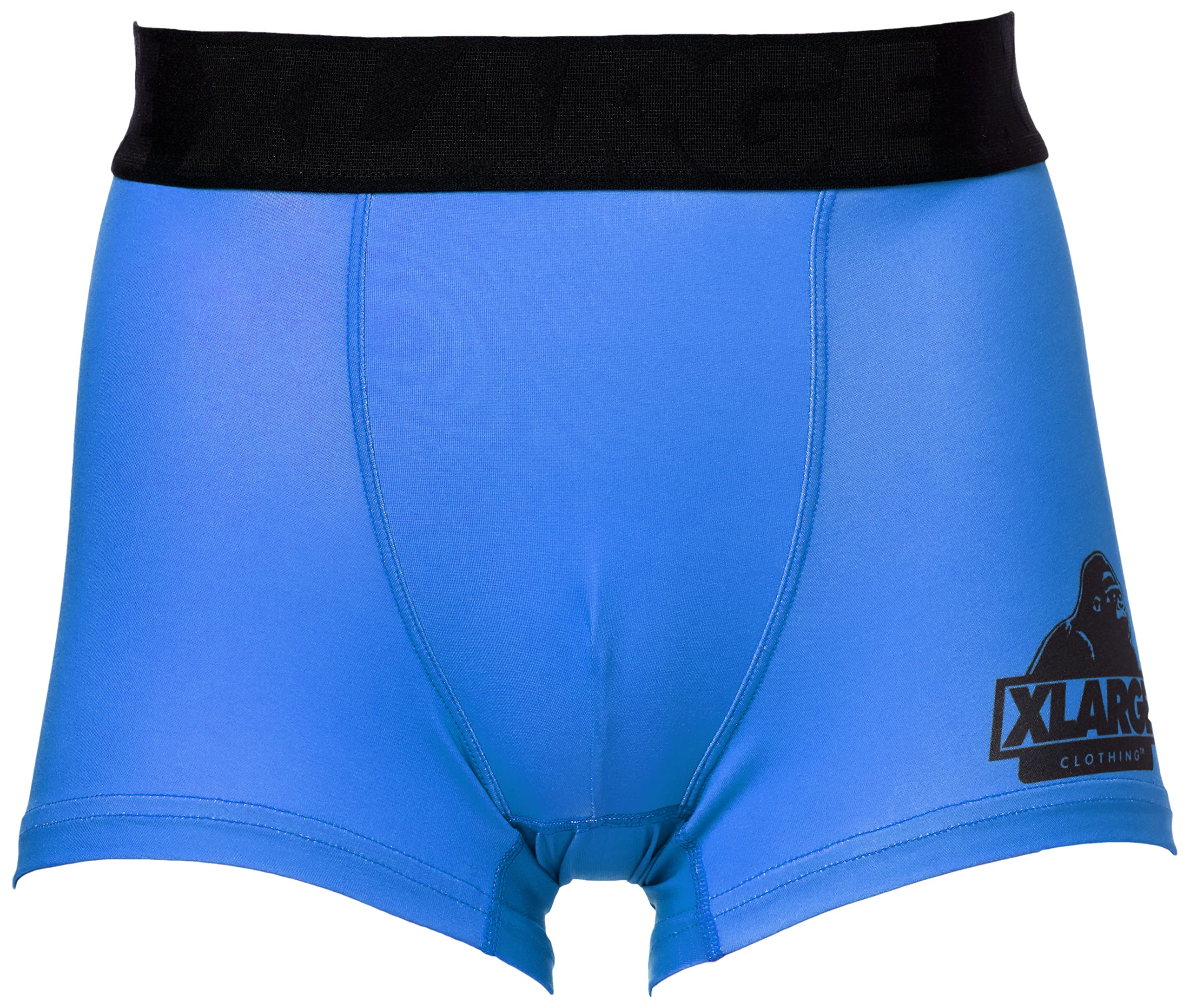 

[Очень большой] Мужские трусы-боксеры, спереди застежка, набор из 1 штуки, дизайны с историей и персонажами, 5 доступных расцветок, гриб и горилла x синий