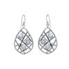 Handmade Garnet Earrings, 925 Sterling Silver Earrings, Designer Jewelry, Gift for Wife