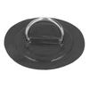 6pcs Inflatable Boat Kayak D  Pad Patch Marine Fixed Buckle with Elastic Bungee Cord(Black )