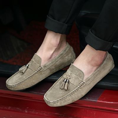 Mocasines con Borlas Zapatos de Cuero para Hombre Mocasines de Ante para Hombre Zapatos Náuticos Slip On Zapatos de Conducción para Hombre Mocasín para Hombre Mocasines Blandos Hombre
