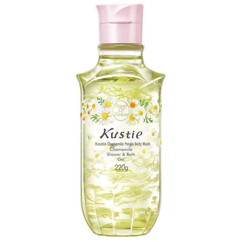 Kustie Chamomile Petal Scented Shower Gel 220g