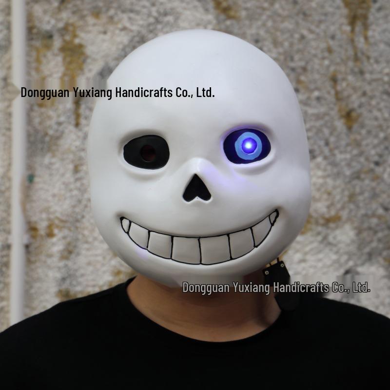 Legendary UnderTale Sans Latex Mask for Halloween Cosplay or Pranks