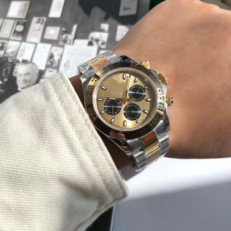 

Laomei Daytona Багатофункціональний Автоматичний Чоловічий Годинник з Сталевим Браслетом Модний Хронограф