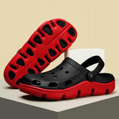 Scarpe da Spiaggia con Fori per Coppie Zoccoli da Uomo Donna Leggeri Ciabatte Antiscivolo da Esterno Suola Morbida Ciabatte in EVA Sandali da Strada Calzature