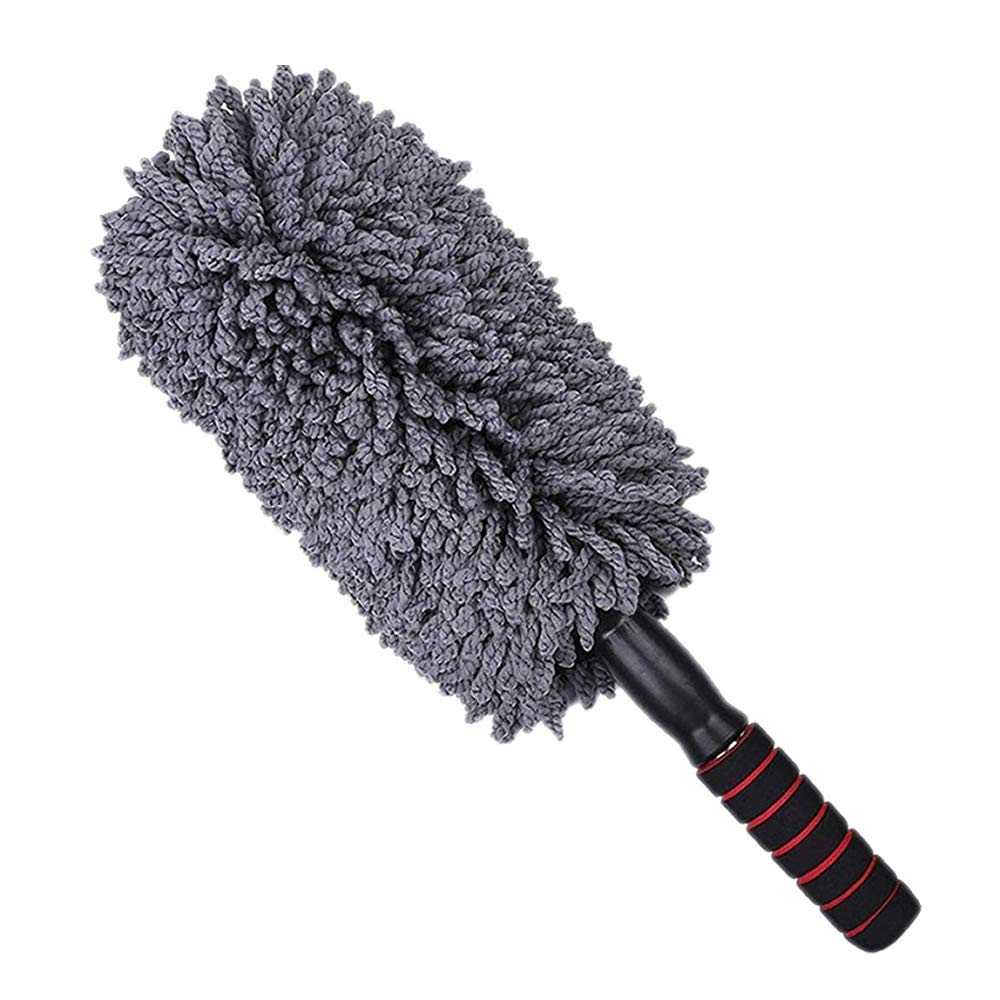 Wysuwany Mop do Mycia Samochodu Mycie Samochodu Karoseria i Koła, Szczotka, Pióro do Kurzu, 80cm, Mop, Lekki, Odporny na Zarysowania, MC-BAKUMOP