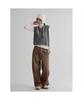 8SECONDS Washed Corduroy Wide Pants Beige