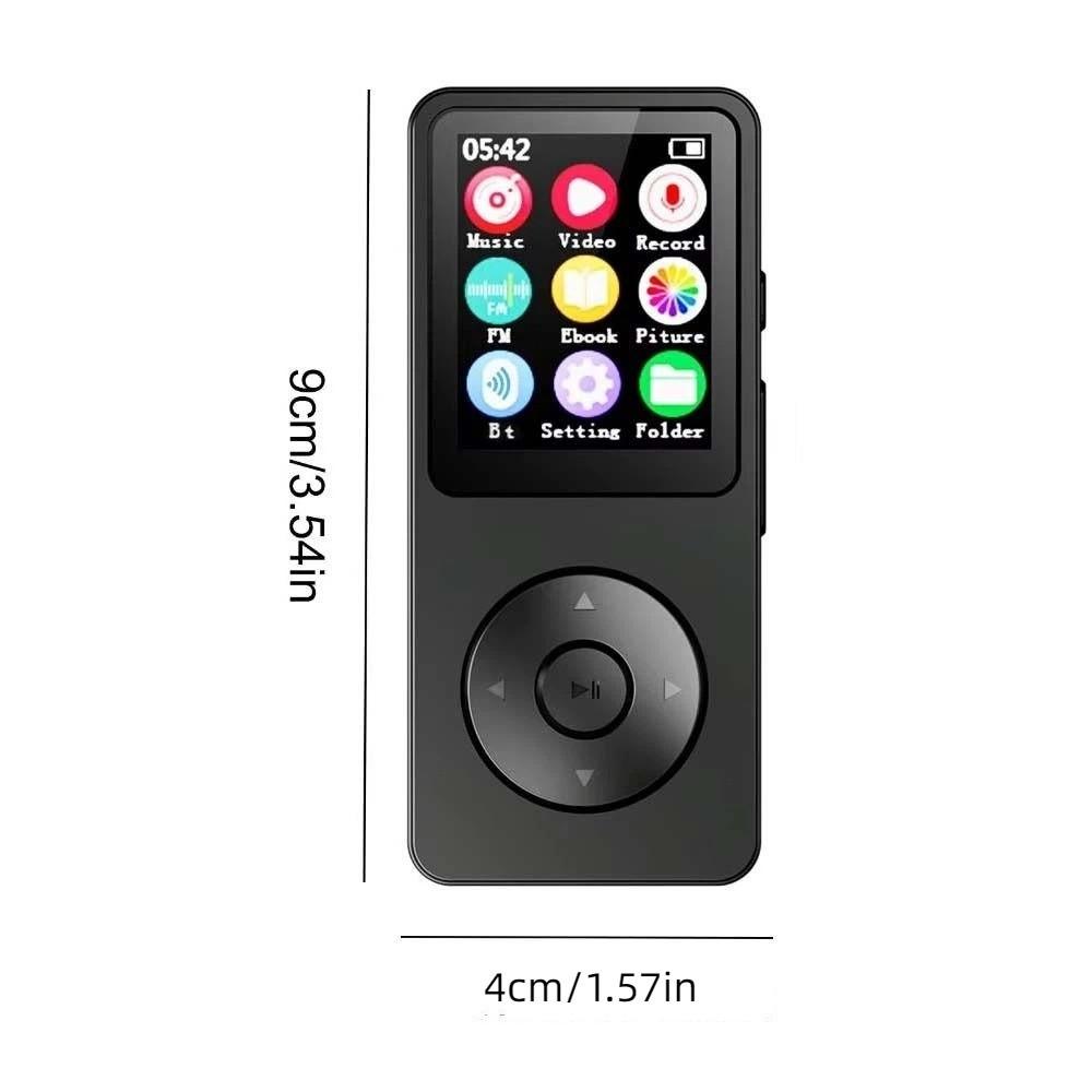 Ultra-thin MP3 Music Player Solid Color Mini Music Player Fashion Student MP3 Children Gift