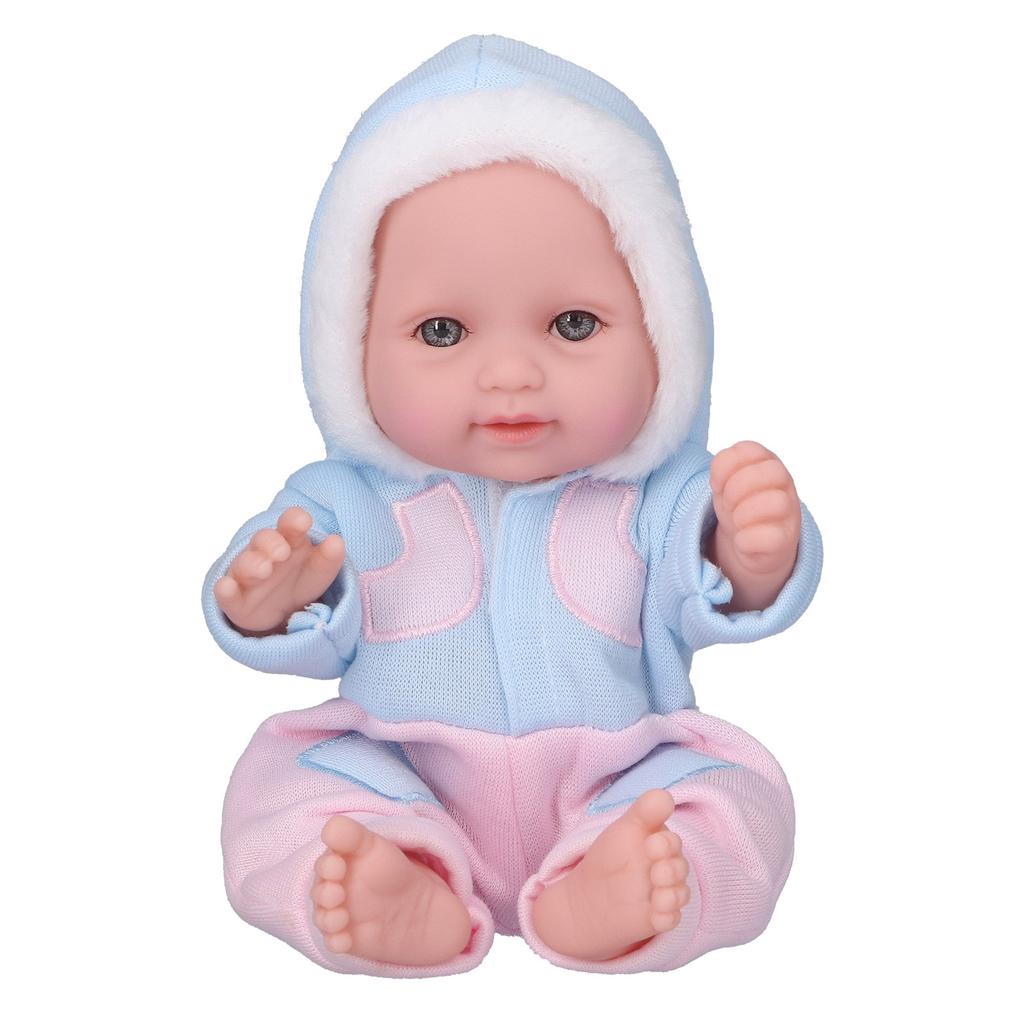 11inches Baby Doll Toys Soft Adorable Movable Joints Reborn Baby Dolls with Clothes#1