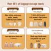 Hand-Rolled Vacuum Compression Travel Storage Bags - Portable & In Stock