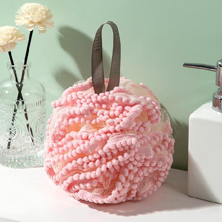 Mesh Shower Ball 80g Exfoliating Body Scrubber Shower Sponge Puff for Women Men