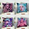 Eunpyon Art Pillow Case For Car Sofa Decorative Home Doublesided Print Plush Square Throw Pillow Cushion Cover
