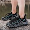 Men's Women's Casual Hiking Shoes Outdoor Fashion, Breathable Mesh One Foot Hiking Shoes Comfortable and Non Slip Sports Shoes