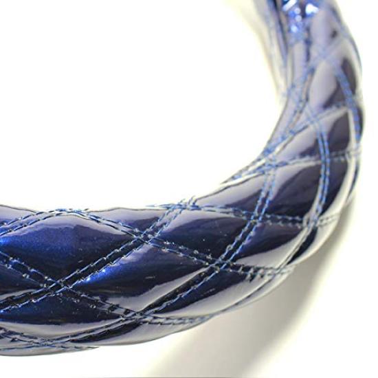Azur Steering Wheel Navy 2HS Cover, Enamel, (Outer Diameter Approx. 45-46cm), XS54D24A-2HS-001