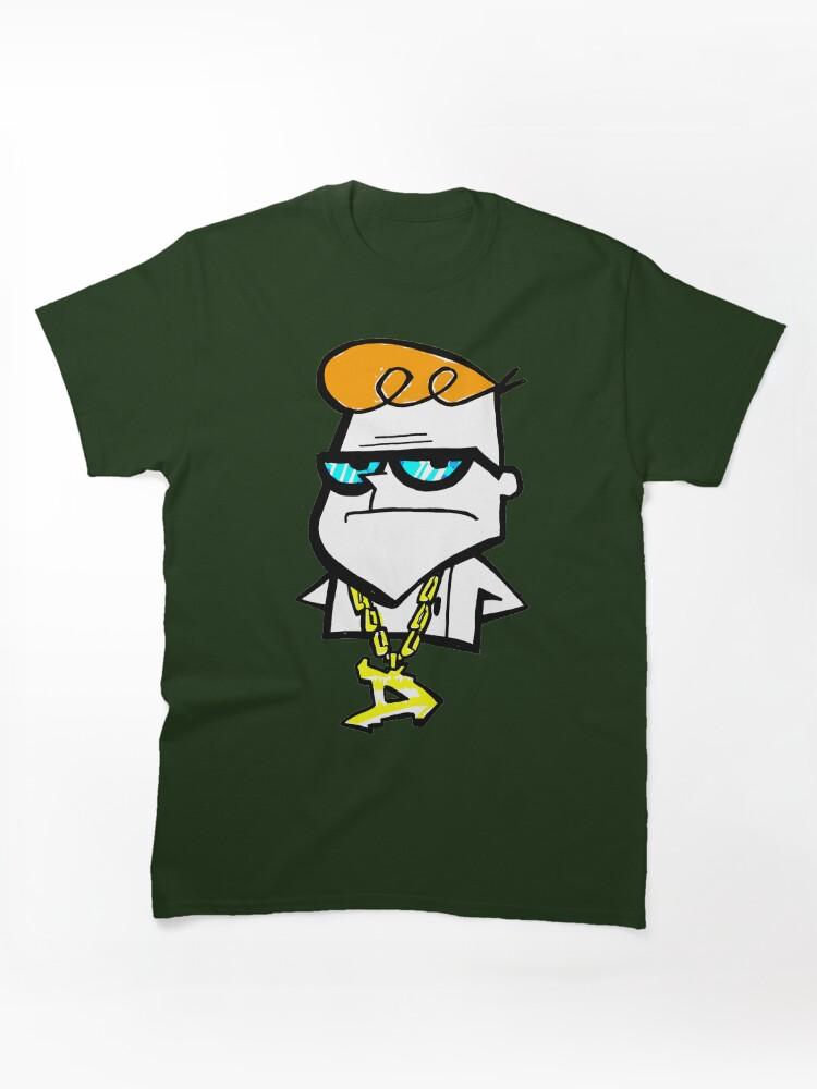 Dexter's Laboratory Dexter from Dexter's Laboratory? wearing a hip hop Gold Chain Classic T-Shirt