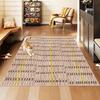Nordic Multicolor Checkered Geometric Entryway Carpet for Living Room Decor Coffee Rug Non-slip Washable Lint-free Pet Floor Mat
