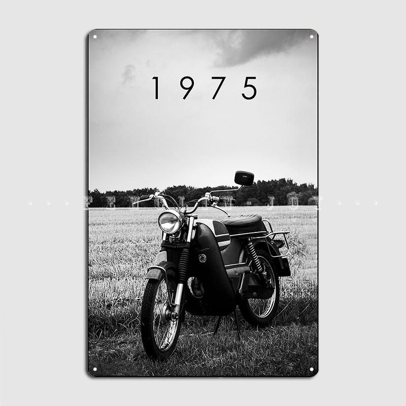 

Kreidler Florett 1975 Poster Metal Plaque Club Party Pub Garage Designing Garage Decoration Tin Sign Poster 20x30cm