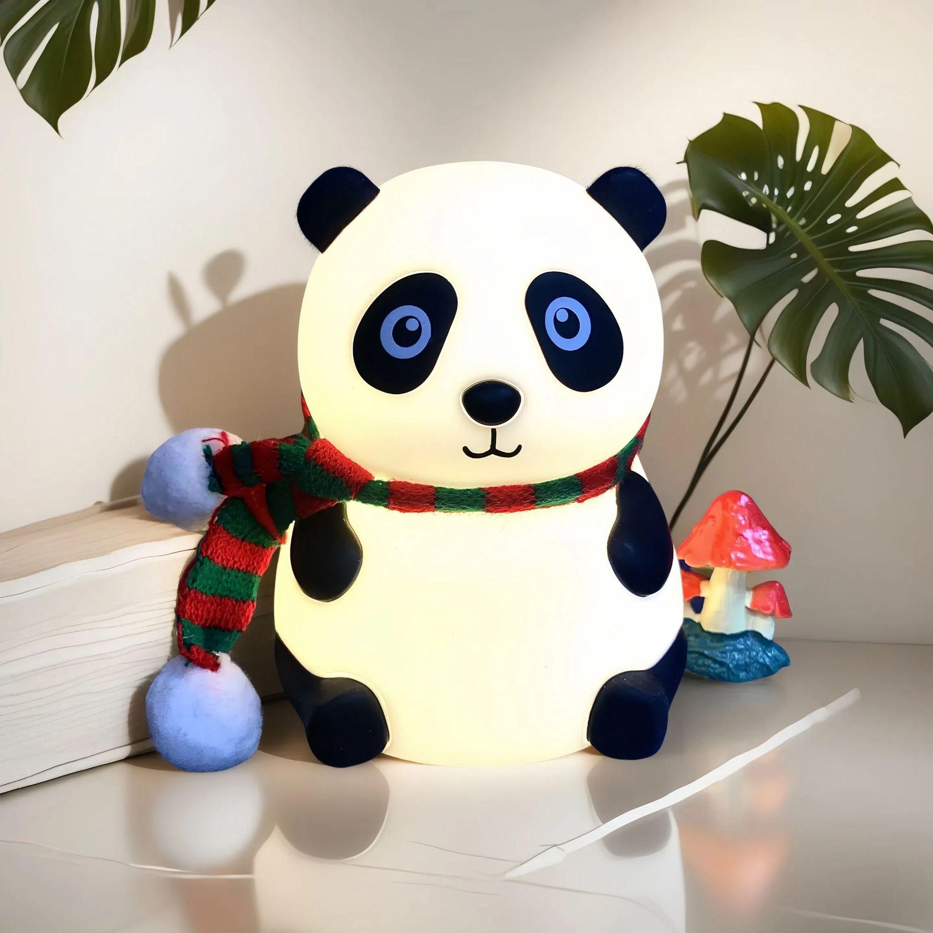 

Silicone Bunny Night Light - Cute Bedroom Atmosphere Lamp for Employee Gifts and Decor Color Light