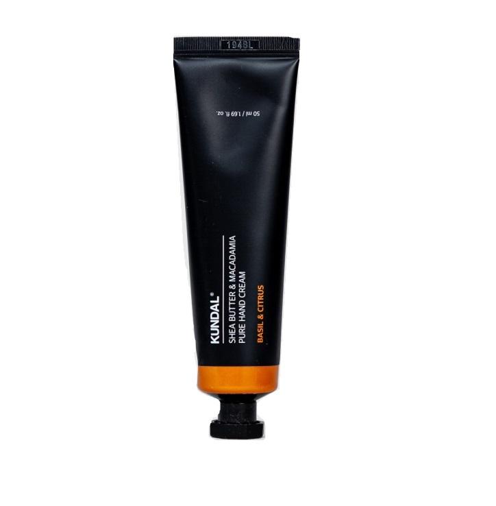 

Крем для рук Shea Butter & Macadamia Pure Hand Cream Basil & Citrus Kundal 50 мл