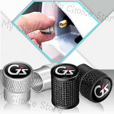 4Pcs/lot GS Emblem Car Wheel Tire Valve Caps Tyre Stem Airdust Waterproof Covers For RAV4 Hilux Voxy Noah Zrr80 65 R70