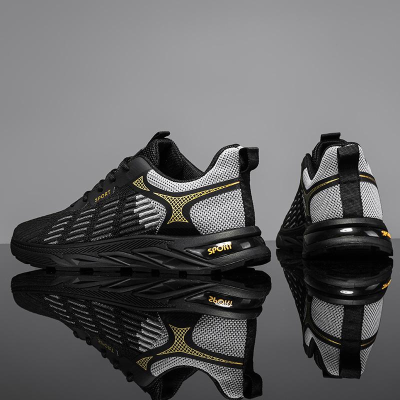 Mens Lightweight Casual Sneakers Breathable Chunky Sole Male Carbon Plate Marathon Sports Running Shoes Athletic Nonskid