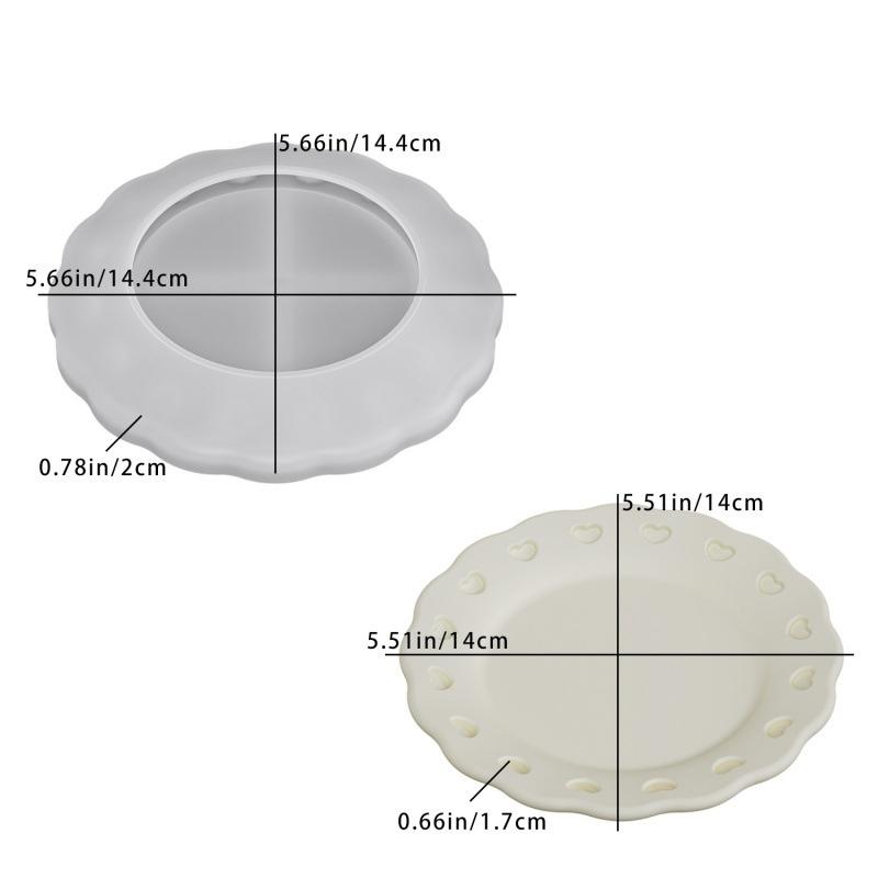 1/2Pcs Big Rabbit Silicone Molds Resin Polymer Clay Crafts For Home Decor & Candle Making Wave Spiral Molds Easter Gifts