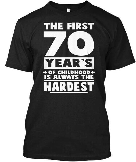 

70 Year Old Birthday 70th T-Shirt Made in the USA Size S to 5XL S