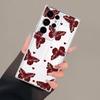 Case for Samsung Galaxy S26 S22 FE S21 S23 Ultra Note 20 Ultra 10 S25 Edge S24 S20 Plus Phone Cover Pretty Butterfly