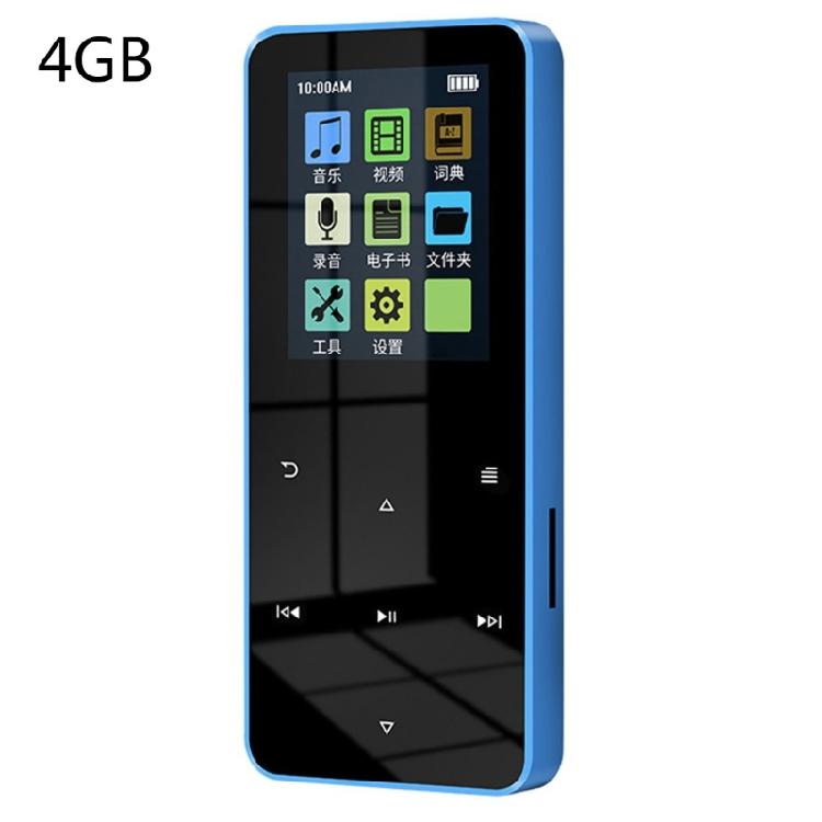 

1.8-Inch Mini Bluetooth-compatible MP3 Player HiFi Music Media Player Portable with Radio FM Recording eBook синій