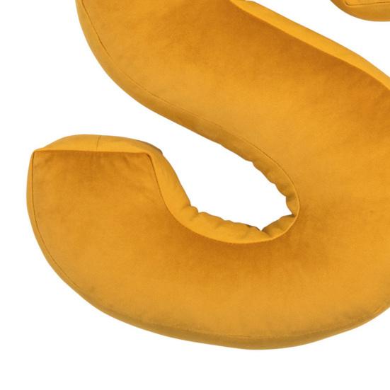 English Letter Pillow Soft PP Cotton Fully Filled Teaching Words Game Prop Companion Sleep Pillow 26-Alphabet Stuffed