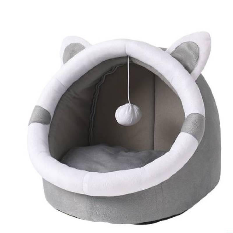 Cozy Cat House Bed For Small To Medium Dogs All Seasons Use Breathable Fabric Various Sizes Available