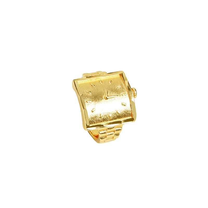 Neuer Ring, Uhr im Stil von Light Luxury, Live-Ring, Retro und Schlicht