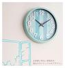W-658 BU-Z (Blue) Radio-controlled Wall Clock Natalie