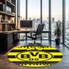 Borussia Dortmund Printed Round Rug Carpet Chair Rug Area Rug Entryway Doormats,for Office Chair Living Room Bedroom Kitchen Room.