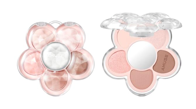 

[AMUSE Official] Палетка теней для век Flora 03 Bare Beige / Тени для век / Палетка теней для век / FLORA EYE PALETTE 03 BARE BEIGE