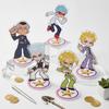 Anime JoJo's Bizarre Adventure Giorno Bruno Dio Acrylic Stand 10cm Figure key Cosplay Props Desktop Decor Birthday Gift
