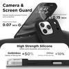 Coque avec Cordon - BOOLING - pour iPhone 17 Pro Max - Silicone Antichoc - Noir