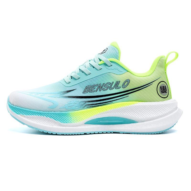 Spring carbon plate racing running shoes marathon really explosive student sports shoes friction sound running shoes shock absorption training shoes