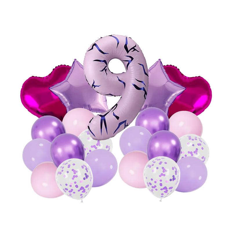 Kpop Music Theme Party Decoration Girl Group idol Disco Rock Party Balloon Set Birthday Party Paper Cups Party Decorations
