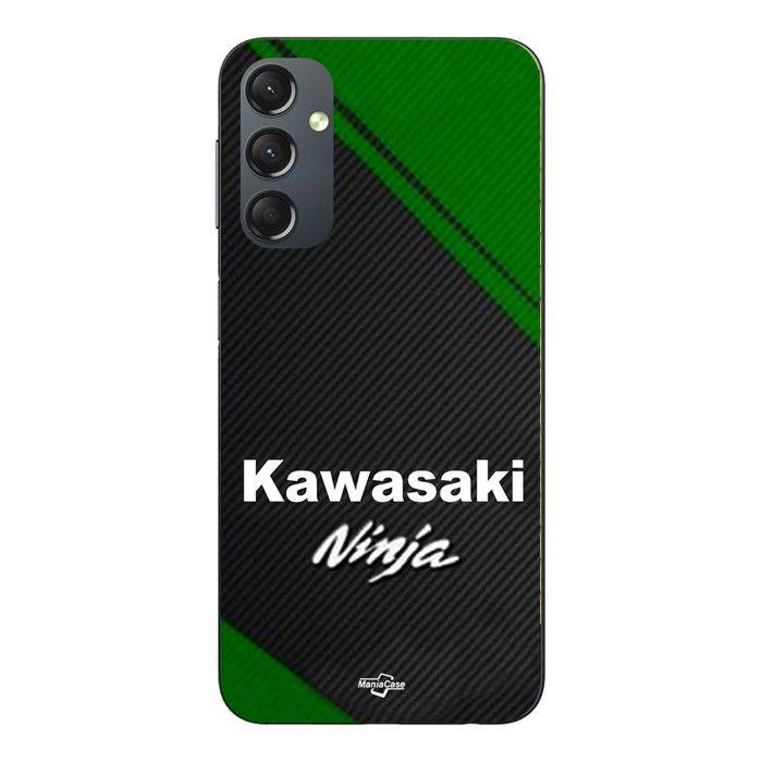 Coque de téléphone - MANIACASE - Samsung Galaxy A05s - Silicone TPU - Logo Kawasaki Ninja - Souple