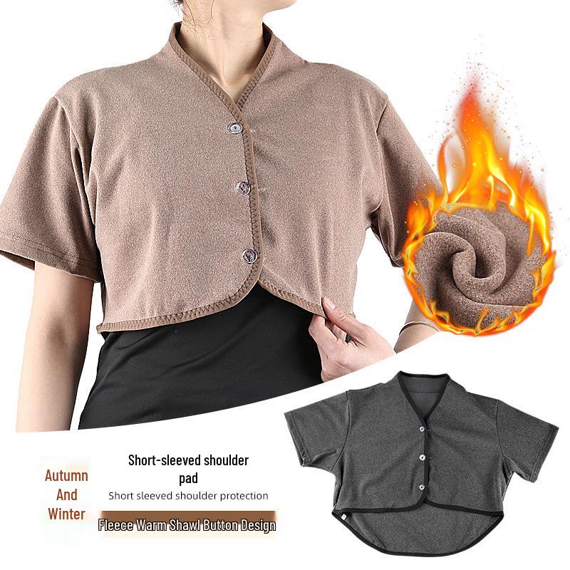 Dünner Frühjahrs-/Sommer-Fleece-Nacken- und Schulterwärmer Schal für klimatisierte Räume