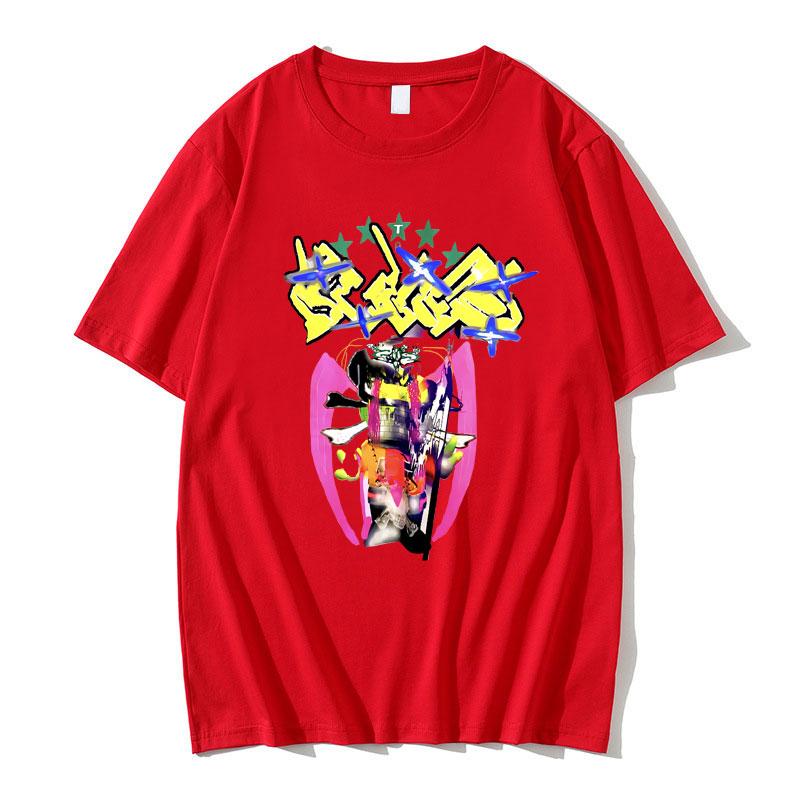 Bladee 333 Skate Drain Gang Graphic T Shirts Men Women Hip Hop Oversized Short Sleeve Unisex Casual Tshirt Male Cotton Tshirts