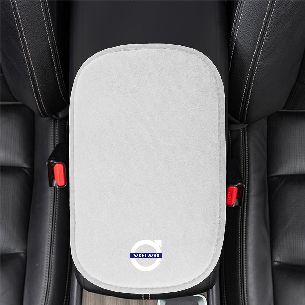 Tapis de Boîte Accoudoir de Voiture Console Centrale Coussinet d'Accoudoir Accessoires Pour Volvo R Design Xc60 V50 V40 Xc90 S60 S40 V90 V60 Ex90 Xc40