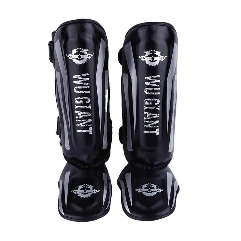 1 Paar Kickboxen Boxen Schienbeinschützer Pads Muay Thai Kampfsport Sanda Wushu Beinschutz Taekwondo Mma Kampf Knöchelschützer