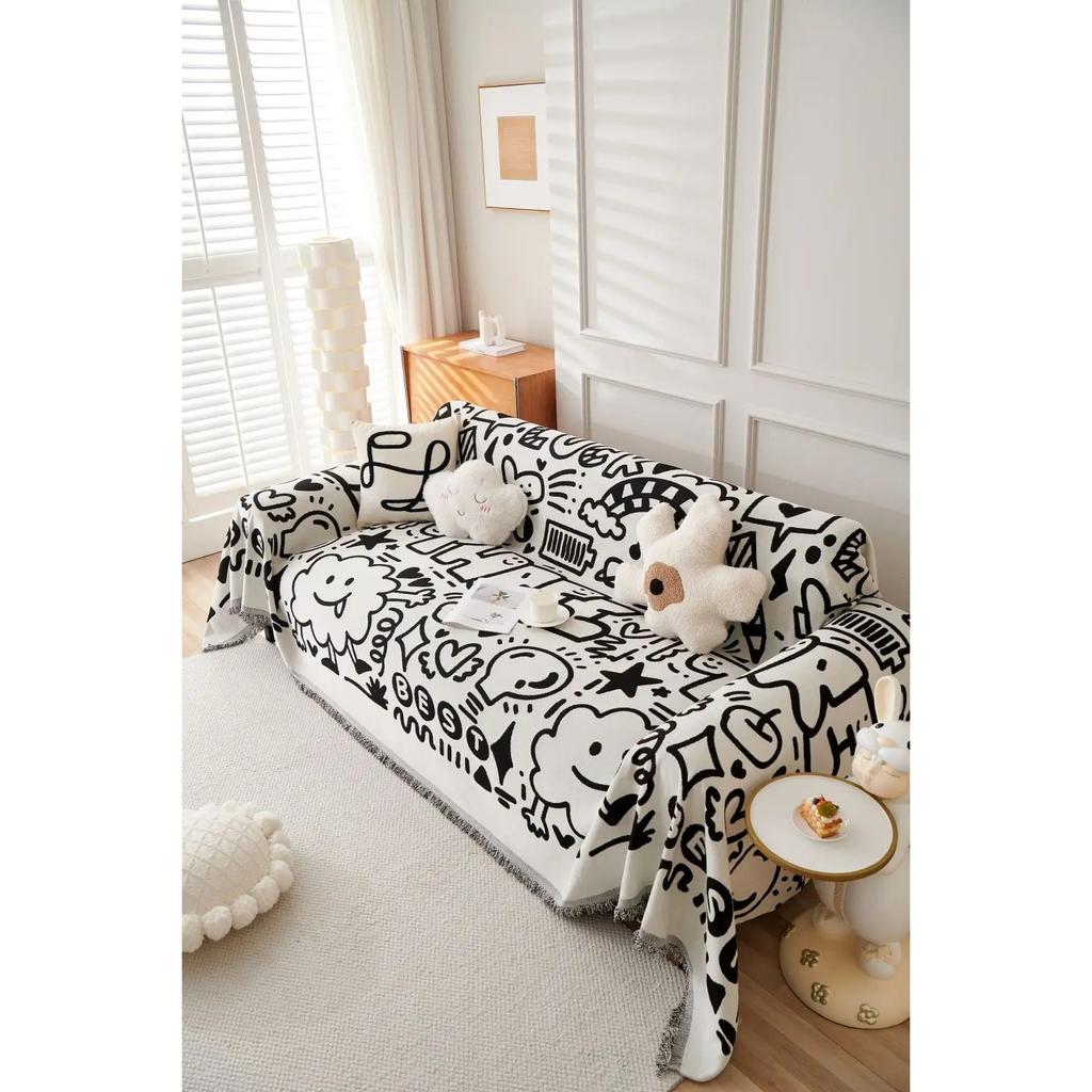 Soft Sofa Cover Blankets Outdoor Camping Picnic Large Blanket Leisure Relax Beach Towel Travel Rug Sofa Mat