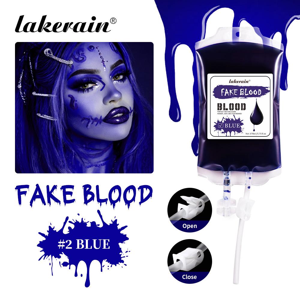 Halloween Fake Blood Makeup Coagulated Realistic Washable SFX for Zombie Monster Mouth Clothes Body Paint Halloween Cosmetics